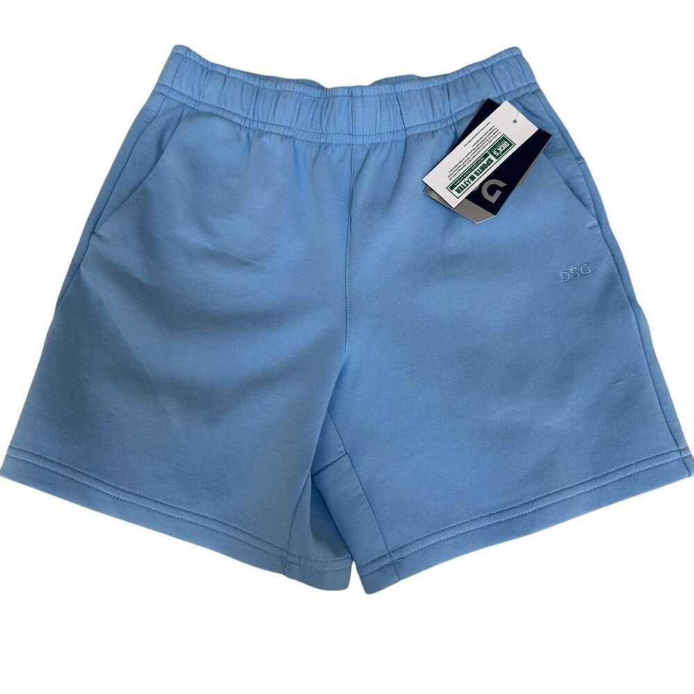 DSG boys sports fleece shorts cotton blend size S 8-9 NWT - Picture 2 of 5